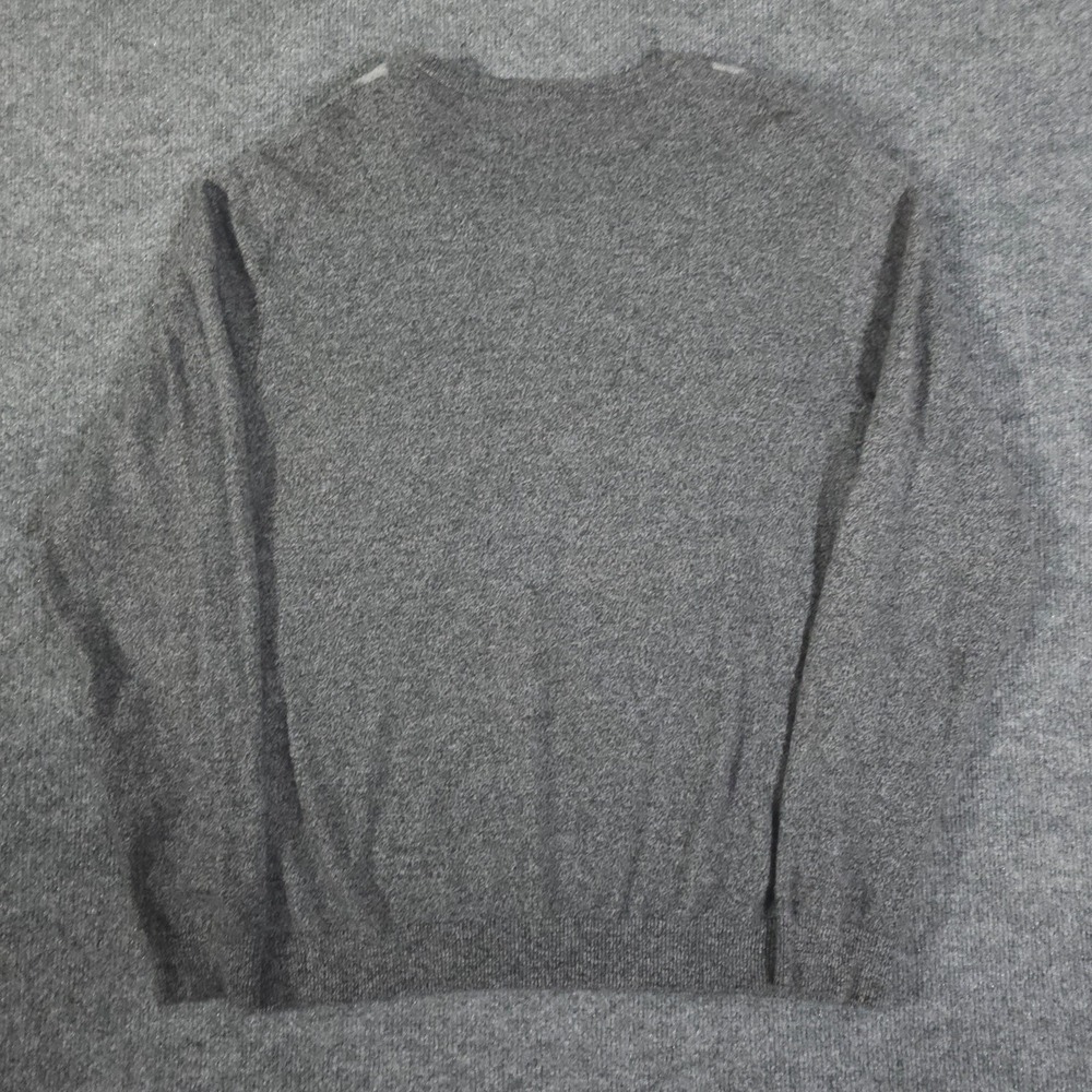 FootJoy 1857 Sweater Mens Large Gray Argyle Cashmere Pullover‎ Golf Preppy - Picture 6 of 6